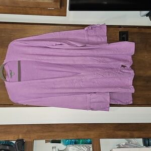 Jessica London Purple Cardigan womens plus 22/24